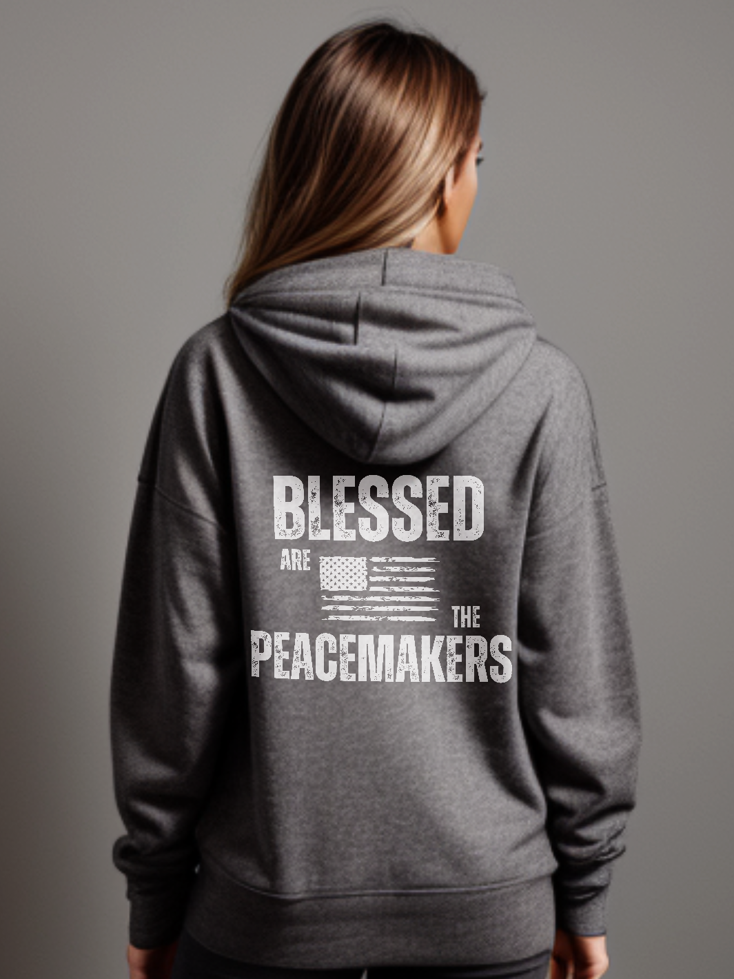 Blessed are the peacemakers hoodie