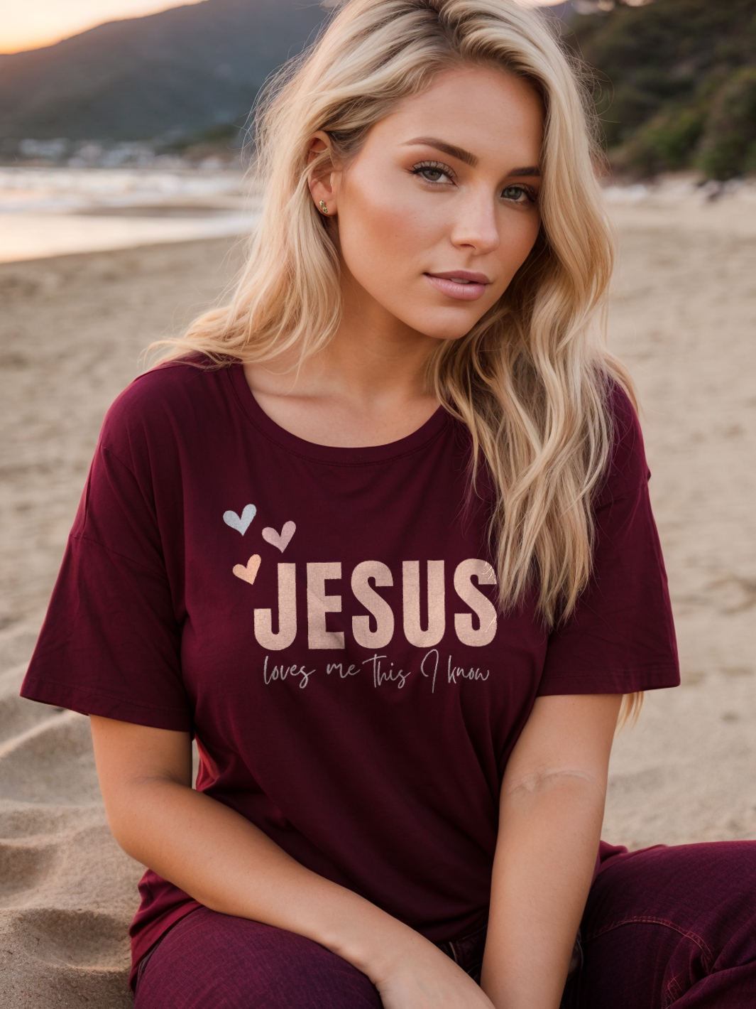 Jesus Loves Me This I Know Christian t-shirt