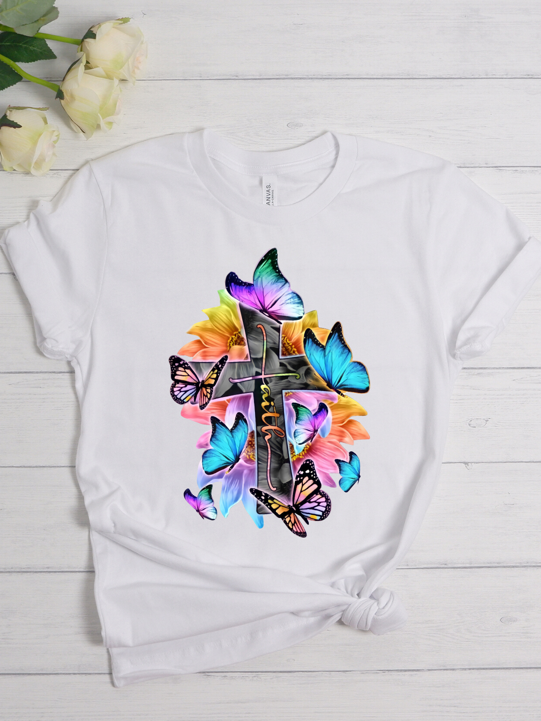butterfly-faith-Christian-t-shirt