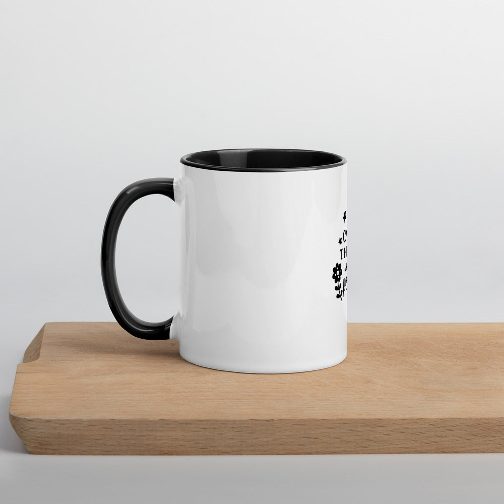 All things are possible inspiring coffee mug