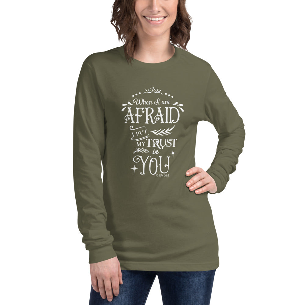 When I am afraid, I put my trust in You Tee
