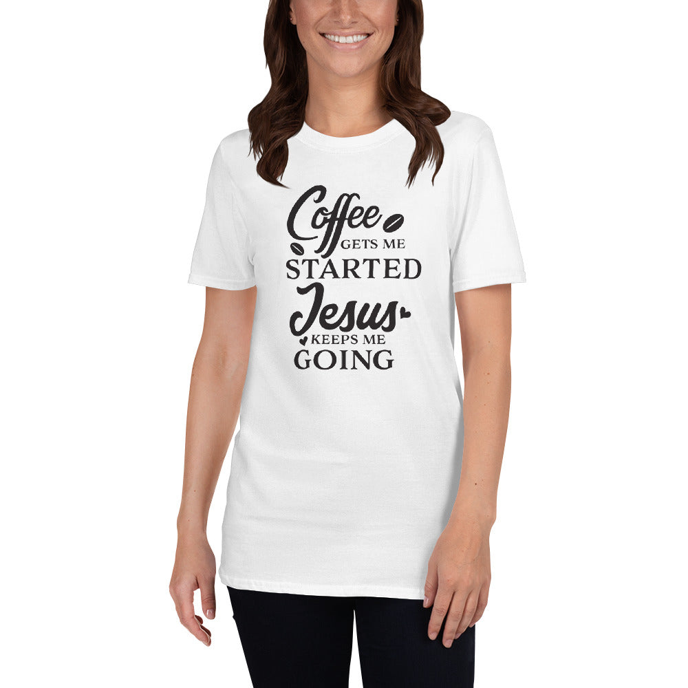 Jesus Keeps Me Going Christian Tee