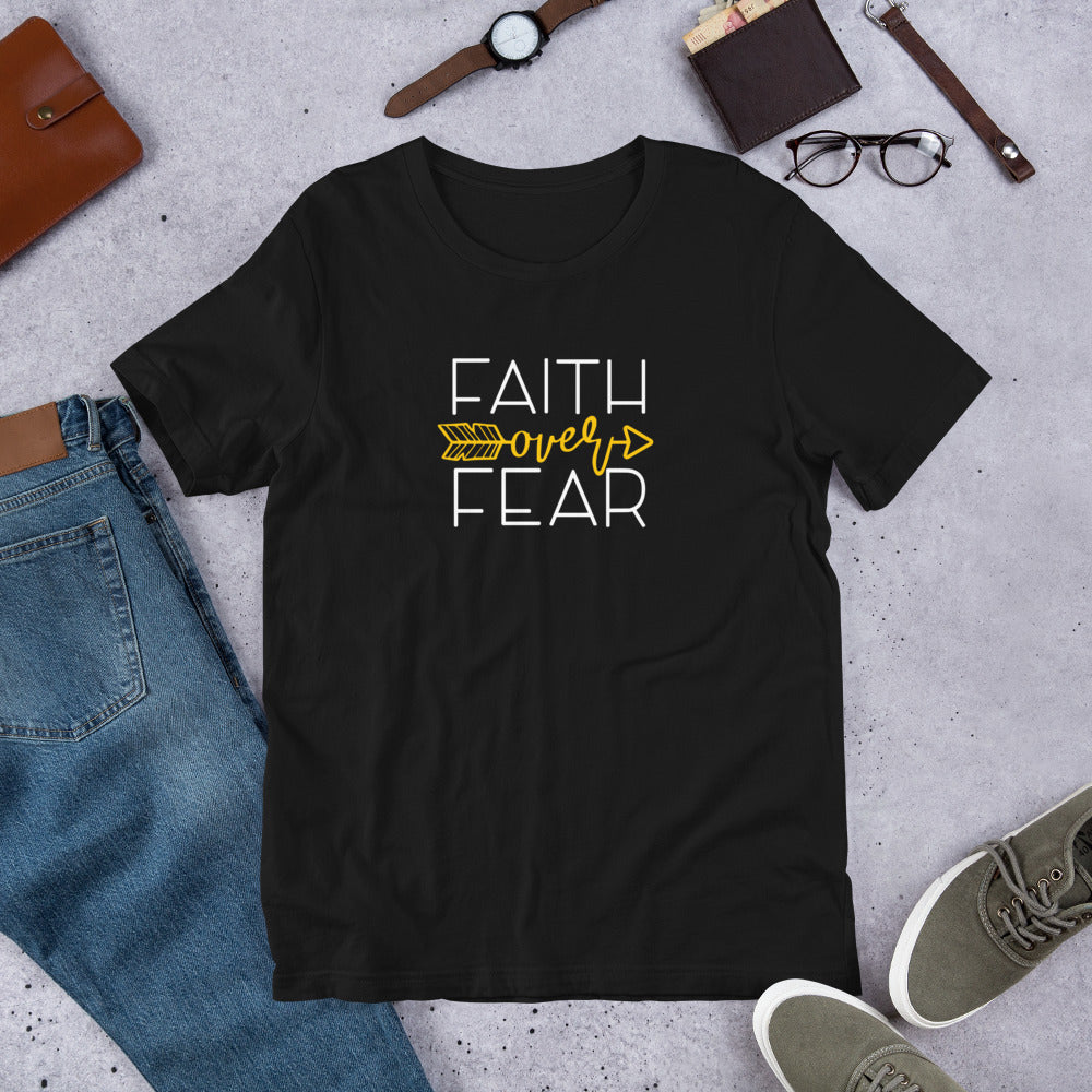 Faith Over Fear Christian Tee