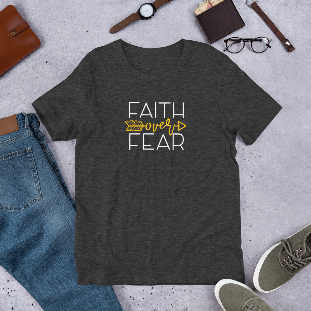 Faith Over Fear Christian Tee