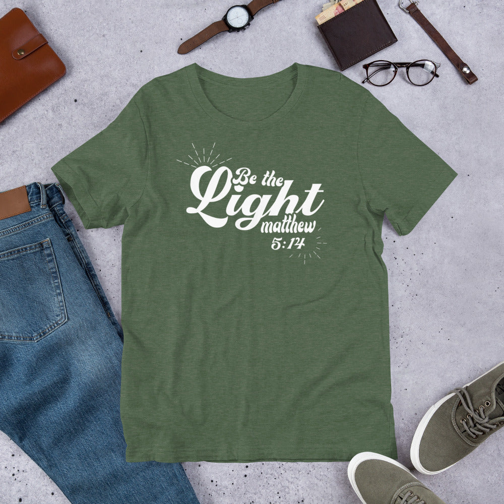 Be The Light Christian T-Shirt