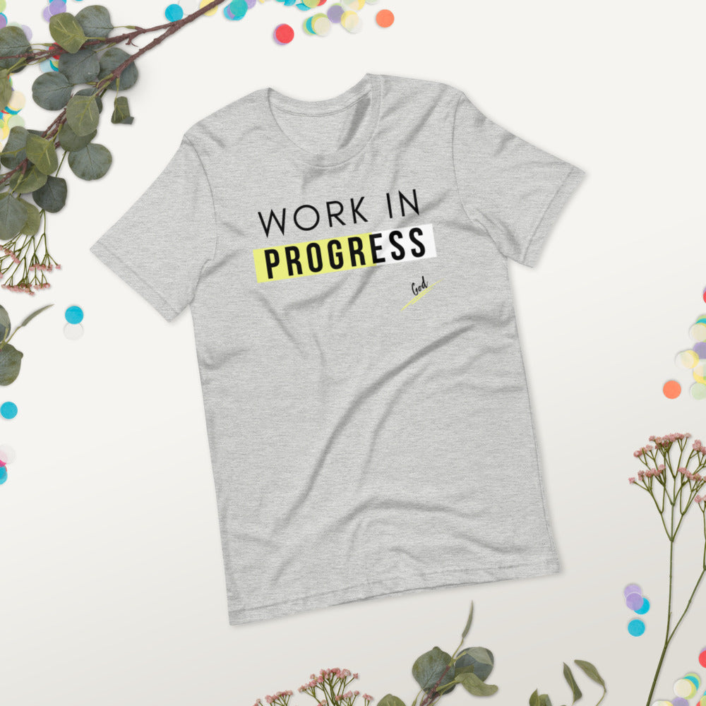 Work In Progress Christian T-shirt
