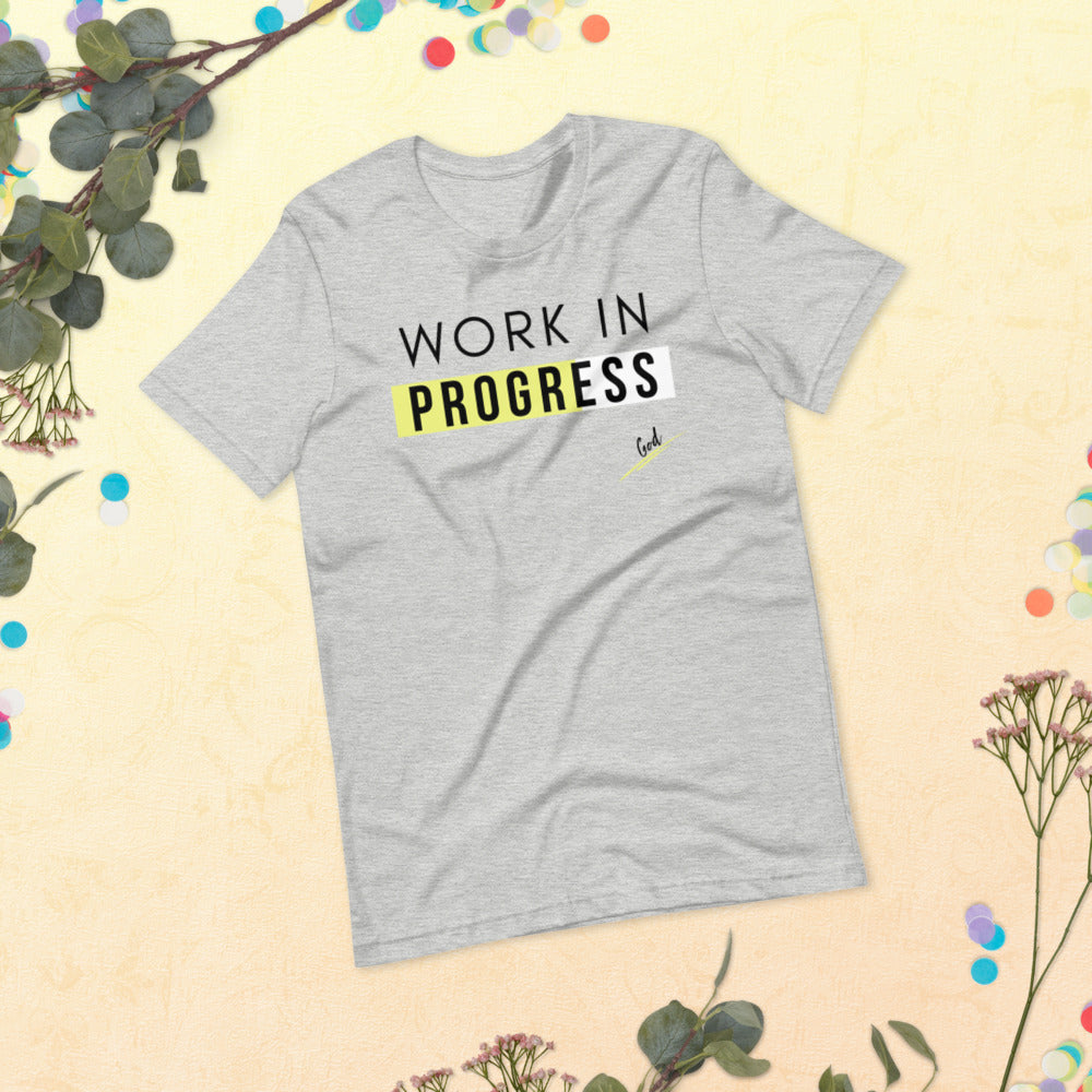 Work In Progress Christian T-shirt