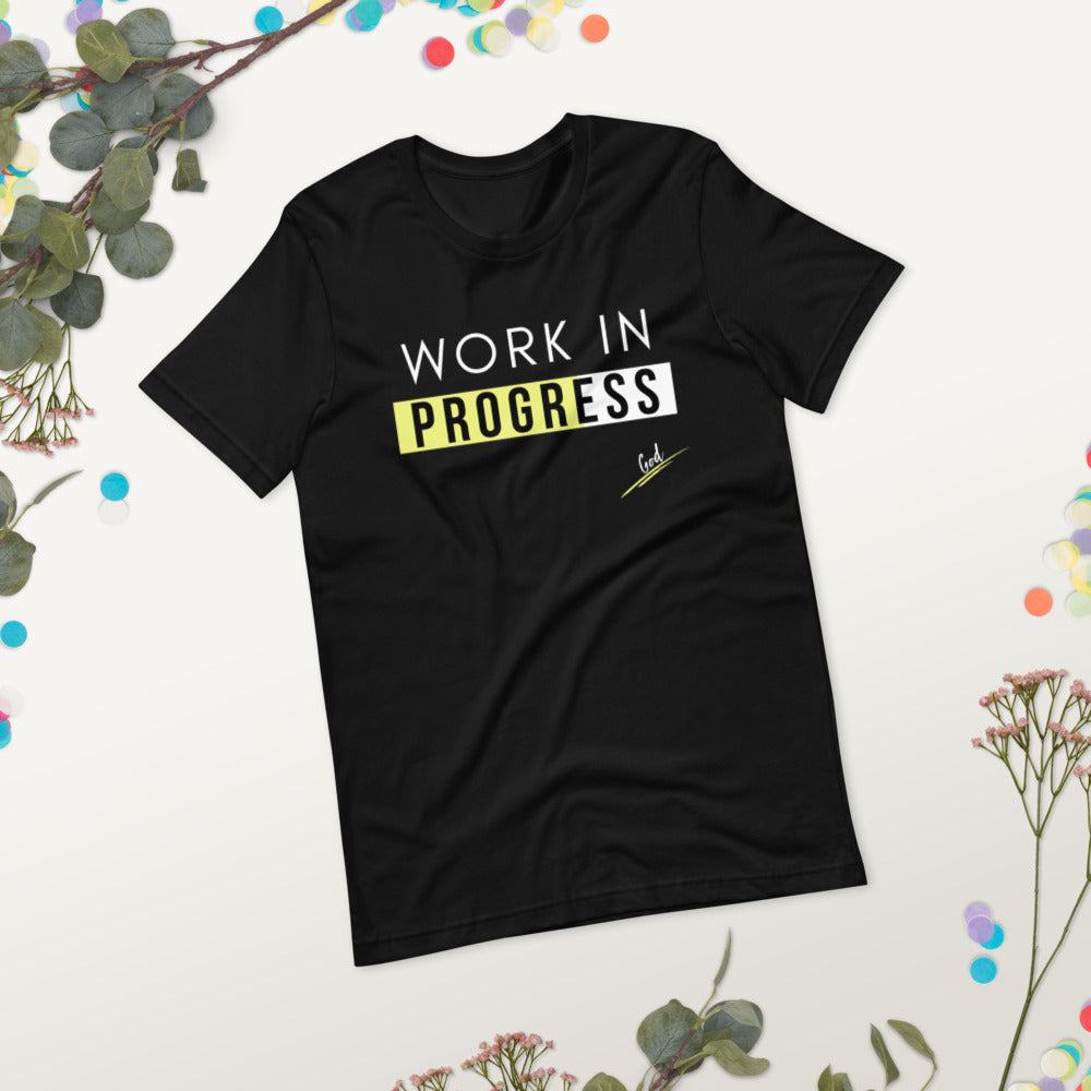 Work In Progress Christian T-shirt