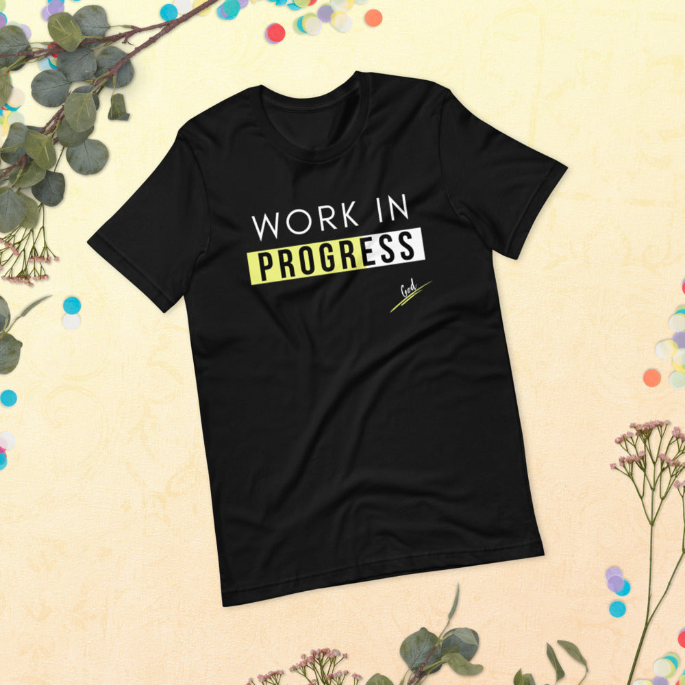 Work In Progress Christian T-shirt