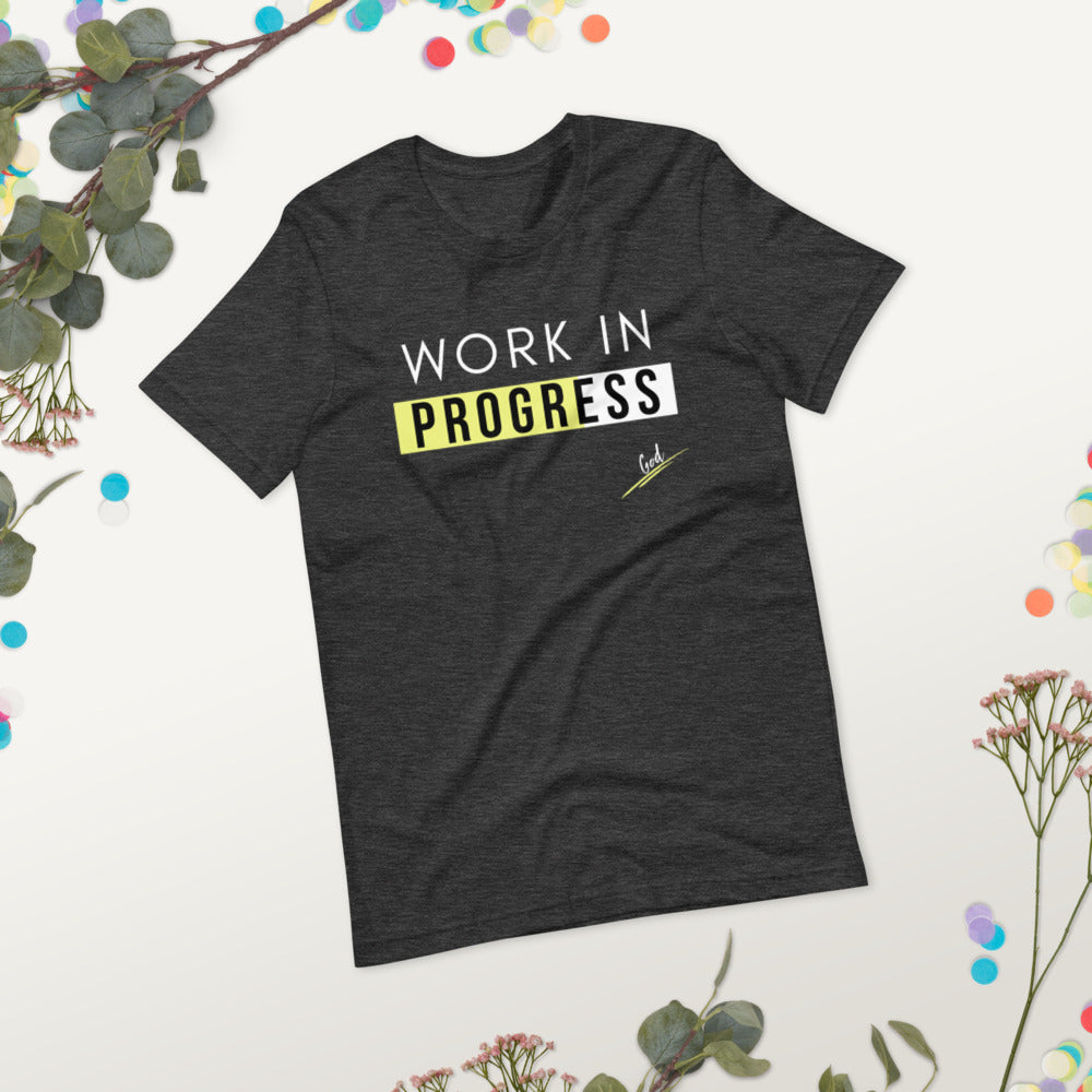 Work In Progress Christian T-shirt
