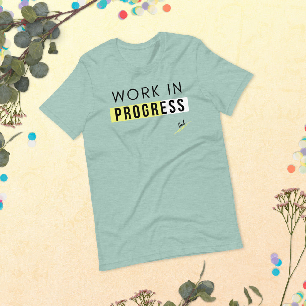 Work In Progress Christian T-shirt