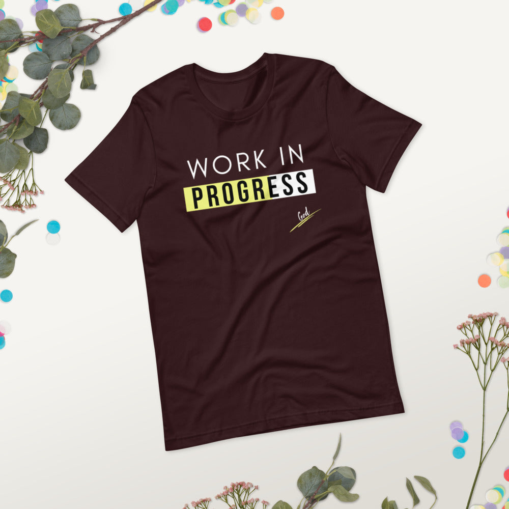 Work In Progress Christian T-shirt