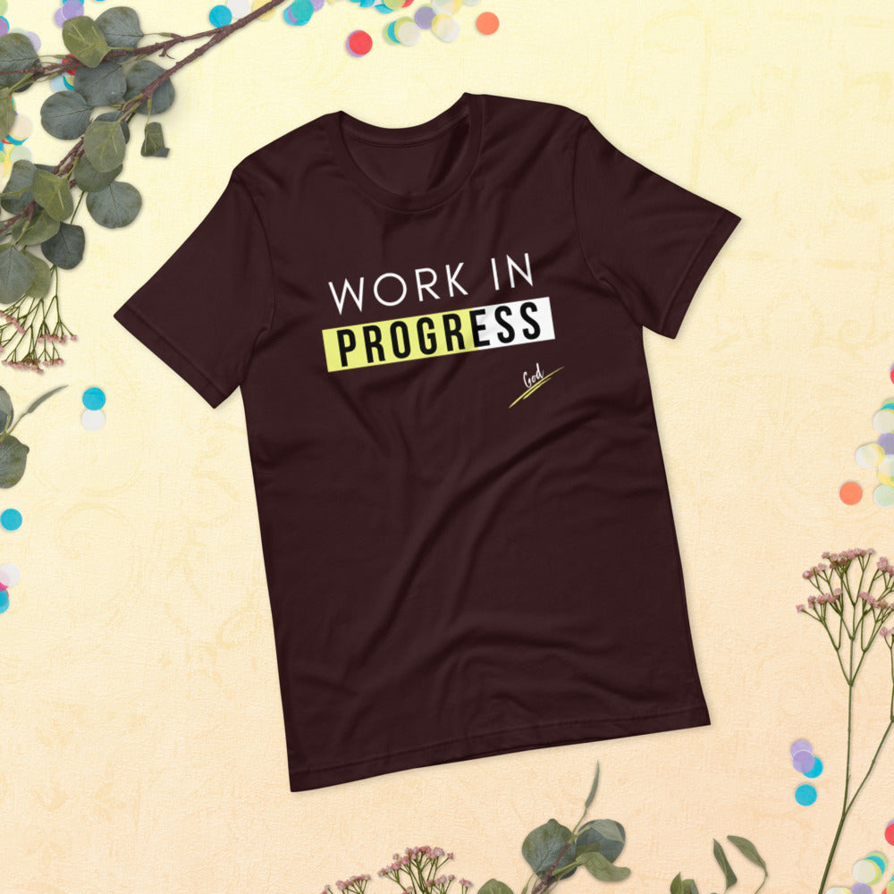 Work In Progress Christian T-shirt