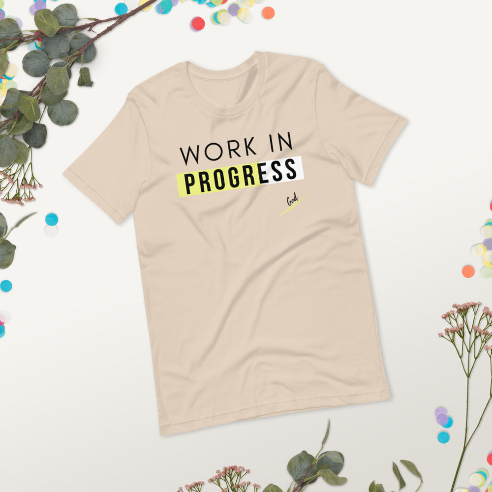 Work In Progress Christian T-shirt