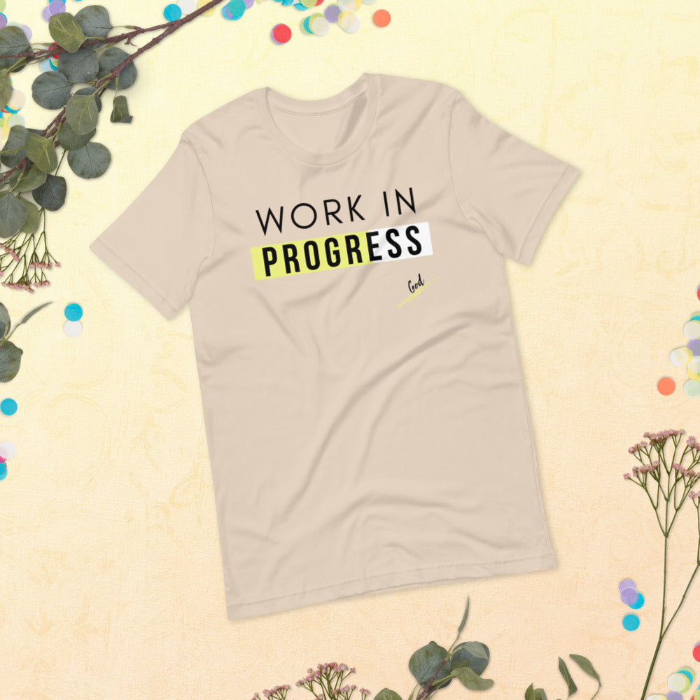 Work In Progress Christian T-shirt