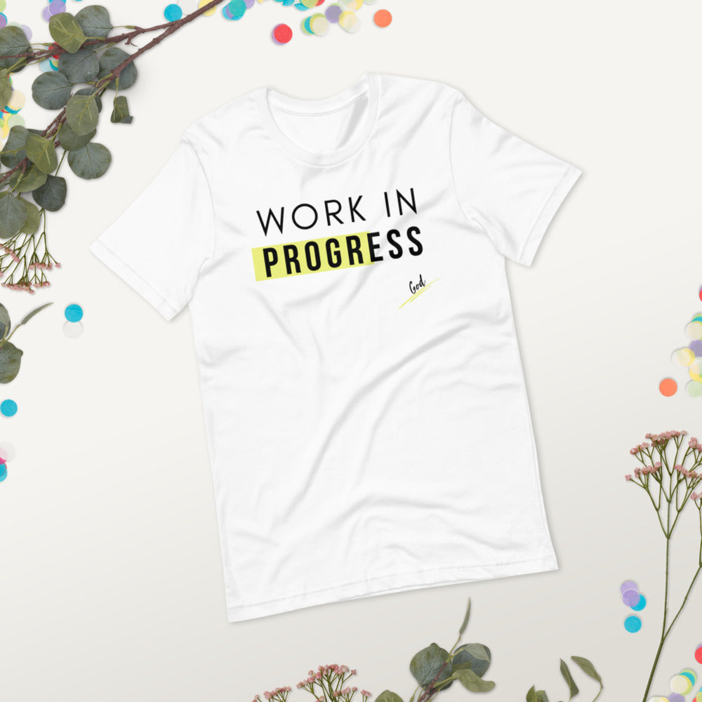 Work In Progress Christian T-shirt