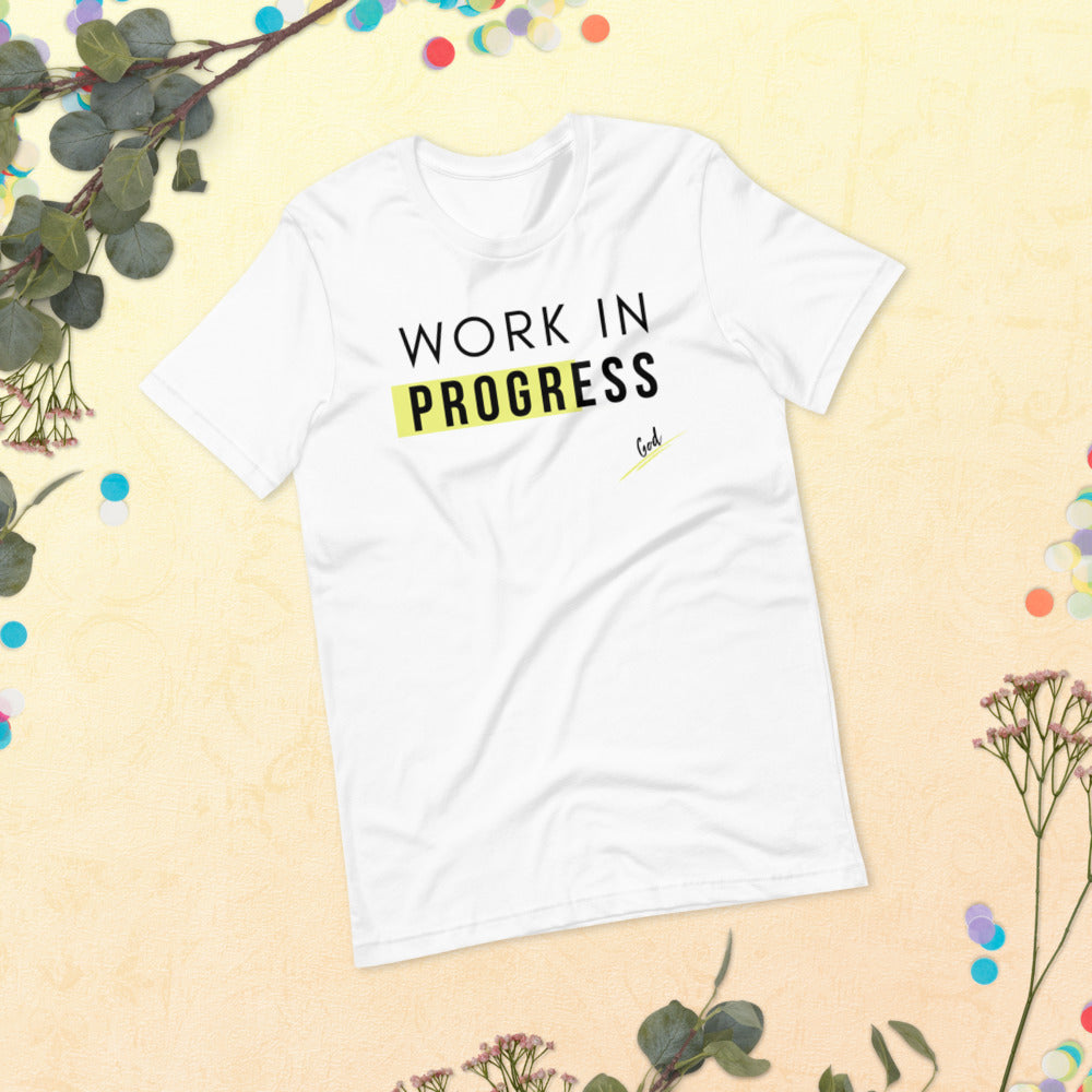 Work In Progress Christian T-shirt
