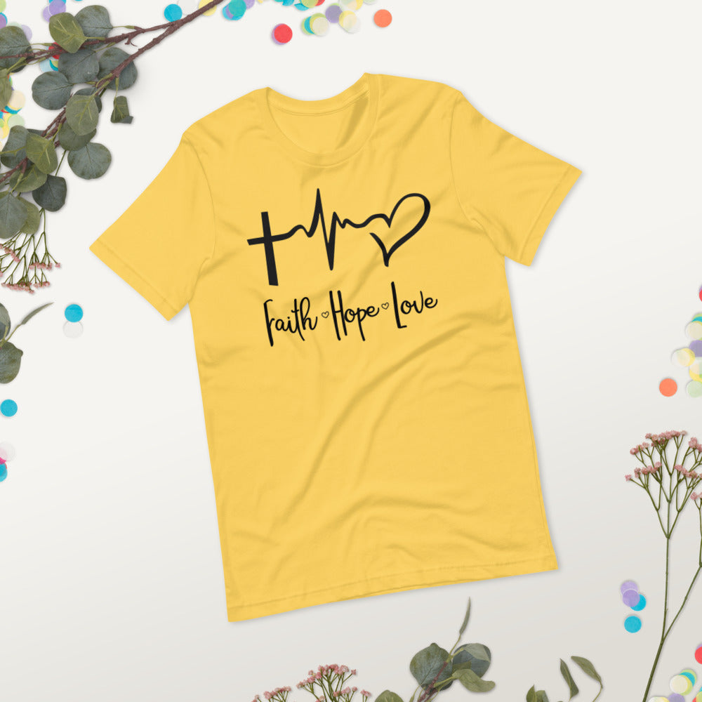 Faith Hope Love Unisex T-Shirt