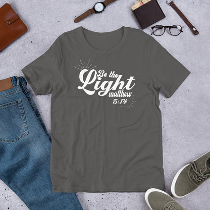 Be The Light Christian T-Shirt