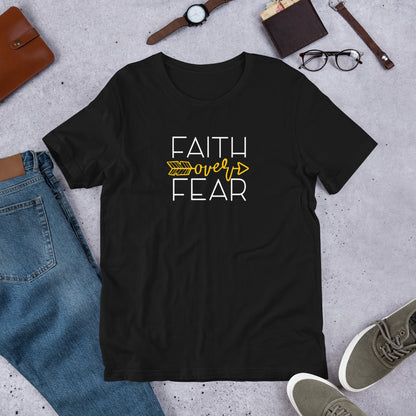Faith Over Fear Christian Tee