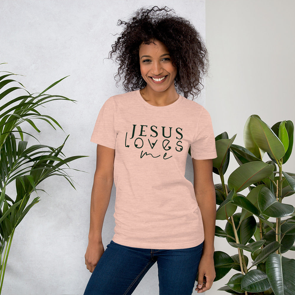 Jesus Loves Me Christian t-shirt