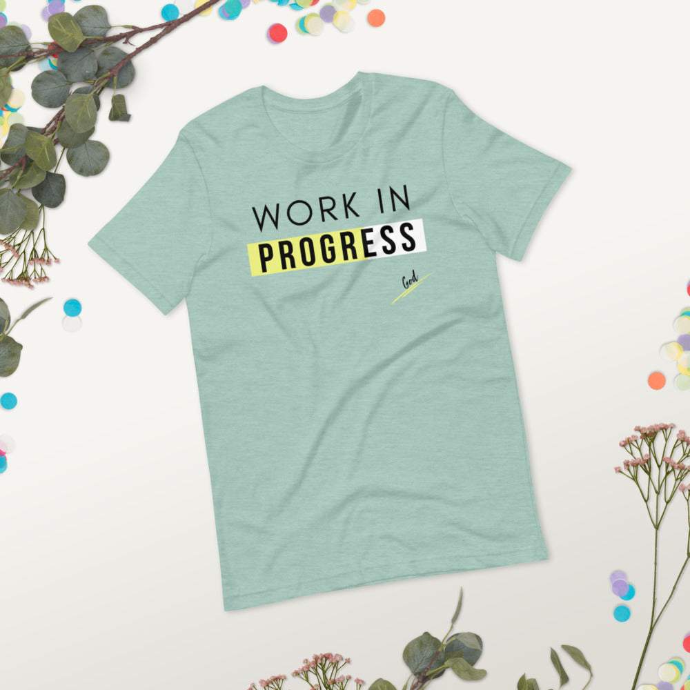 Work In Progress Christian T-shirt