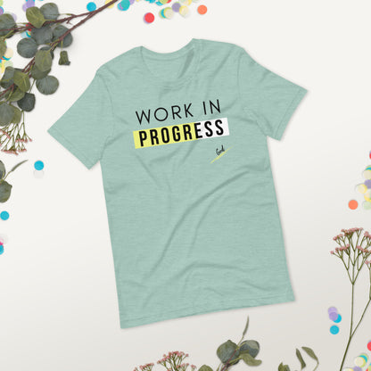 Work In Progress Christian T-shirt