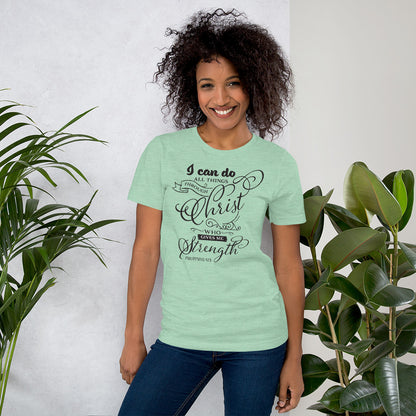 I Can Do All Things Through Christ Tee