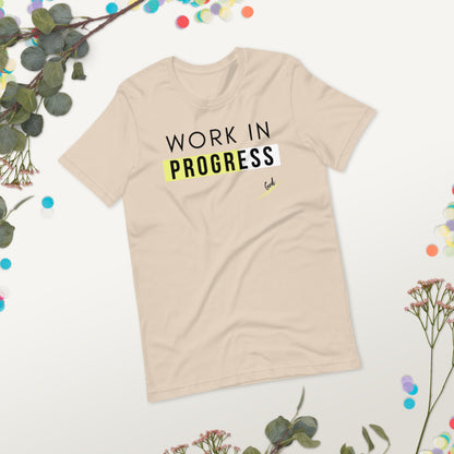 Work In Progress Christian T-shirt