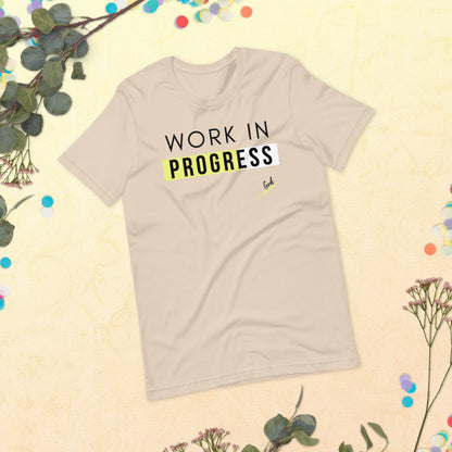 Work In Progress Christian T-shirt